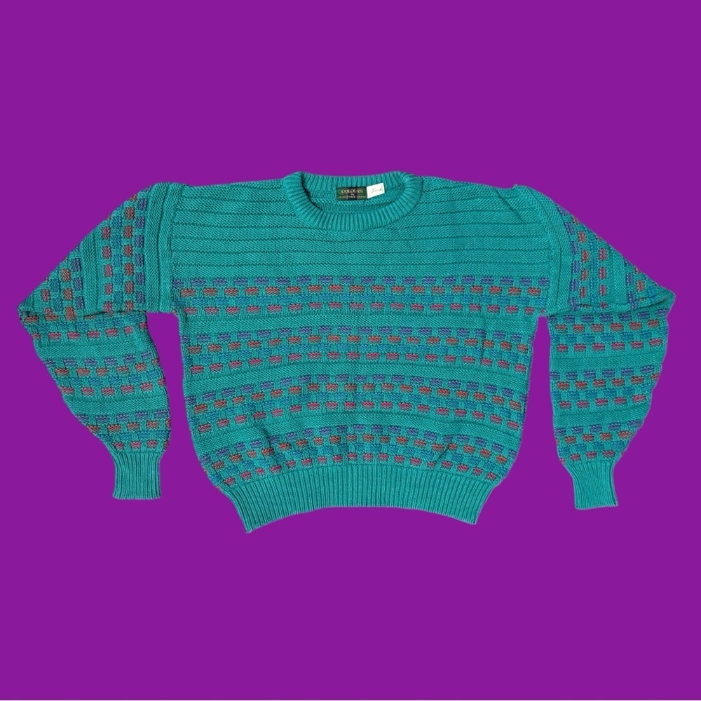 90s Colour by Alexander Julian Knit Sweater